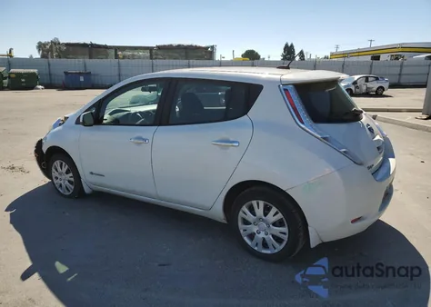 2015 Nissan Leaf S из США, поврежденный, VIN 1N4AZ0CPXFC301276